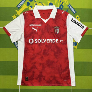 Braga Camiseta Primera Roja Puma Hombre 2025/26