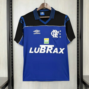 Camiseta Retro Flamengo Umbro Azul Negra 2025 2026 Hombre