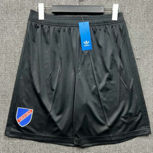 Colo-Colo Pantalón Corto Entrenamiento 2026 Negro Trébol Adidas Hombre