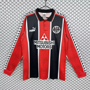 Camiseta Eintracht Frankfurt Retro 1996-1997 Primera mangas largas