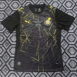 Camiseta Ghana Mundial 2026 negro