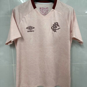 Camiseta Especial Rosa Flamengo Cuello Bordo Burdeos 2025 2026 Hombre