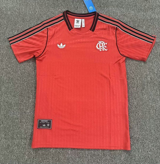 Camiseta Retro Flamengo Roja 2025 2026 Hombre
